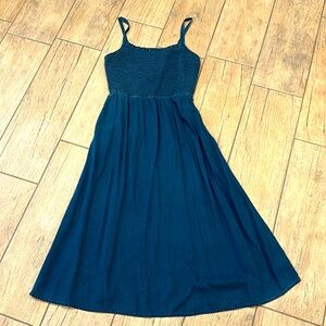 Chambray light denim sundress Size Medium